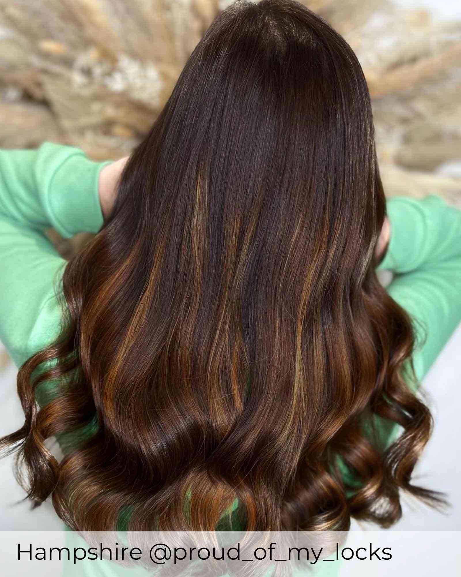 #T2P2/6 Rich Espresso Weave Hair Extensions - Image 2