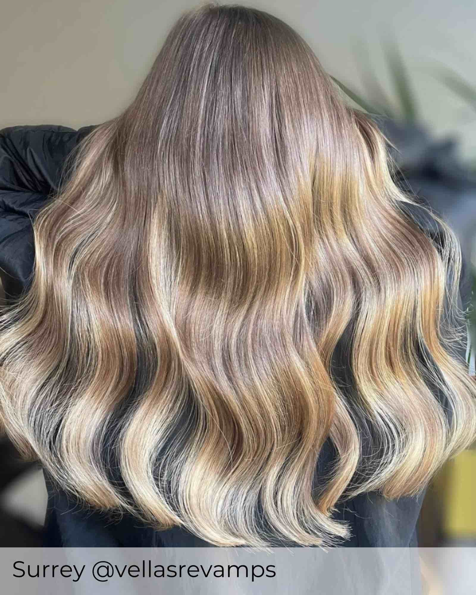 #T8P8/16 Toffee Latte Tape In Hair Extensions - Image 2