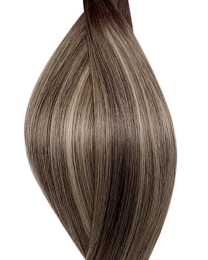 #T2P2/60B Iced Espresso Secret Tape In Hair Extensions