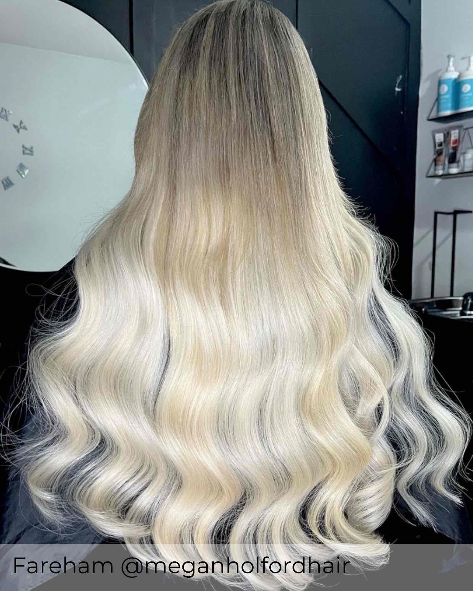 #T7/60B Iced Tea Tape In Hair Extensions - Image 2
