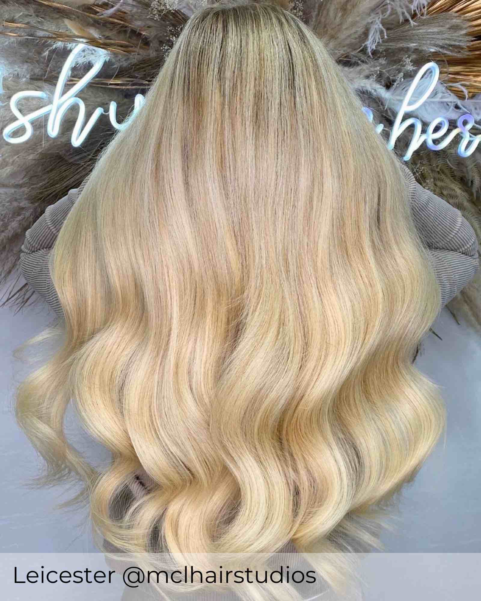 #22 Sandy Blonde Weave Hair Extensions - Image 2