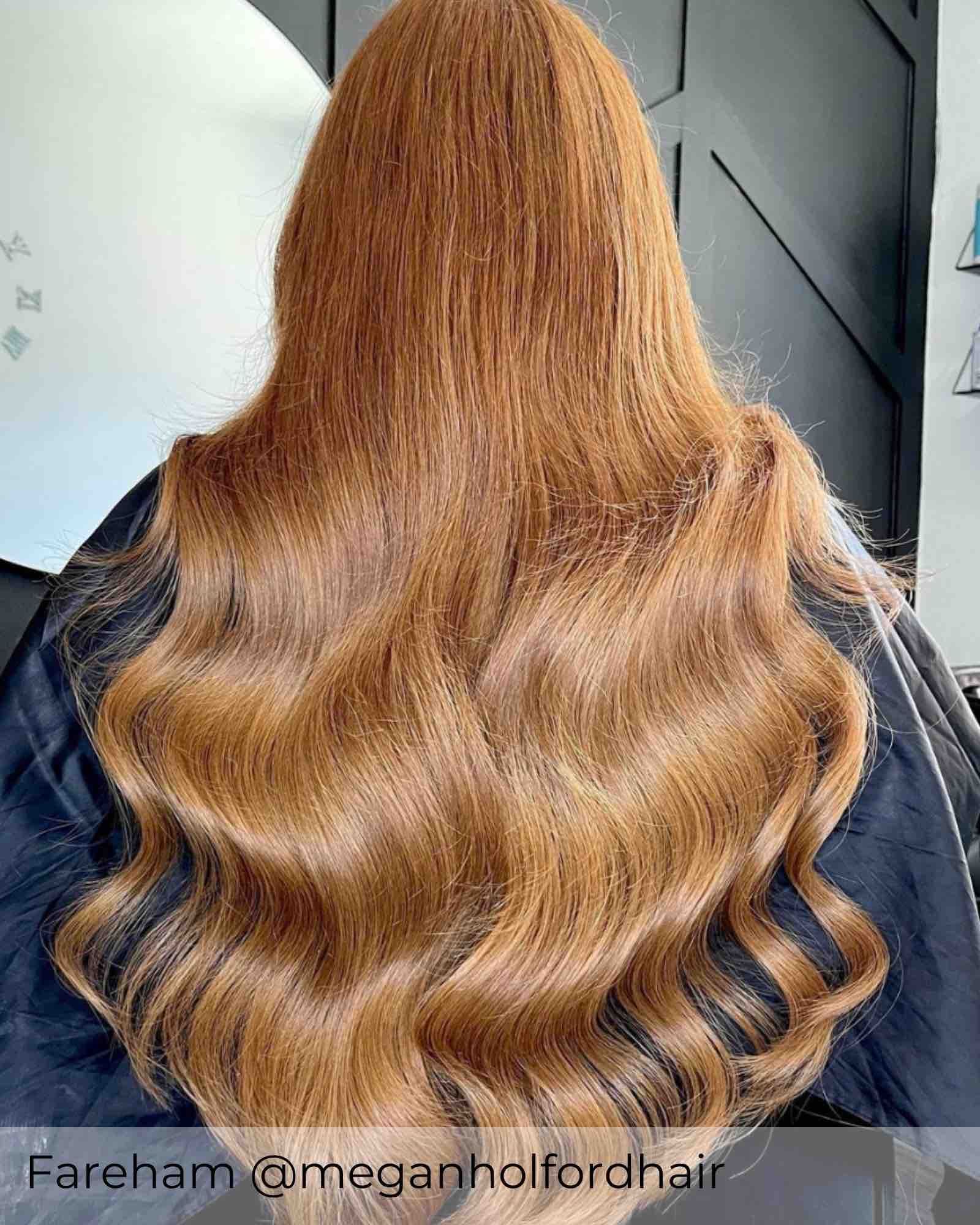 #6 Rich Praline Tape In Hair Extensions - Image 2