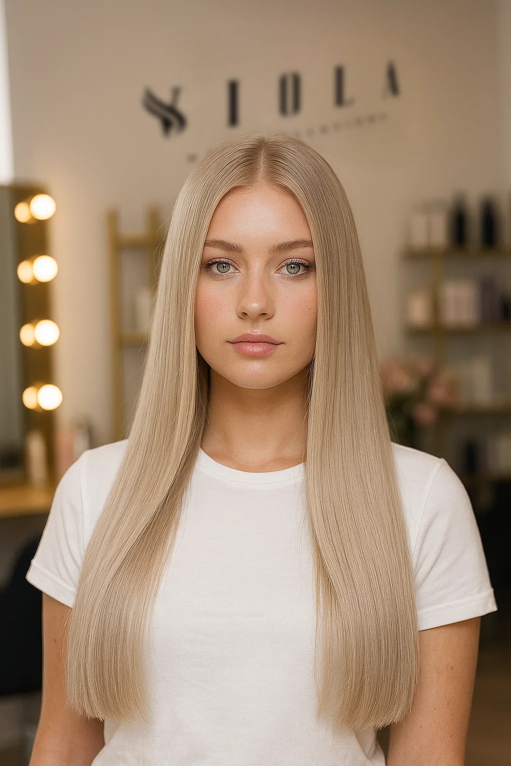 Luxe Tape In #60V Violet Blonde - Image 2