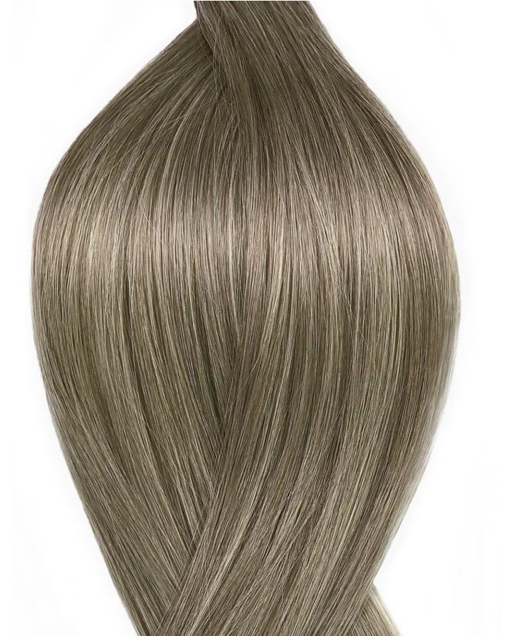 #M7/16V New York Smoke Tape In Hair Extensions