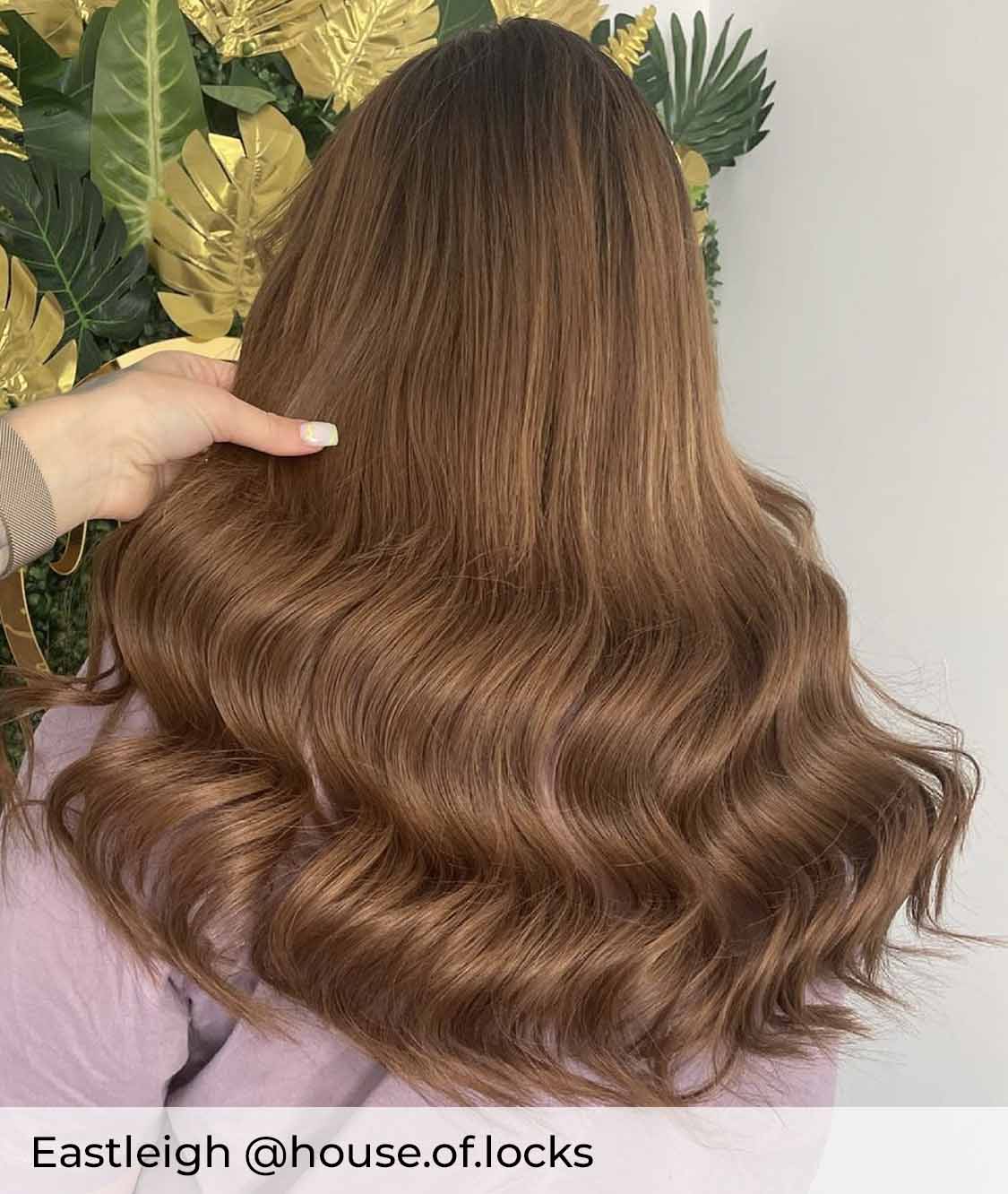 #4 Milk Chocolate Tape In Hair Extensions - Image 2