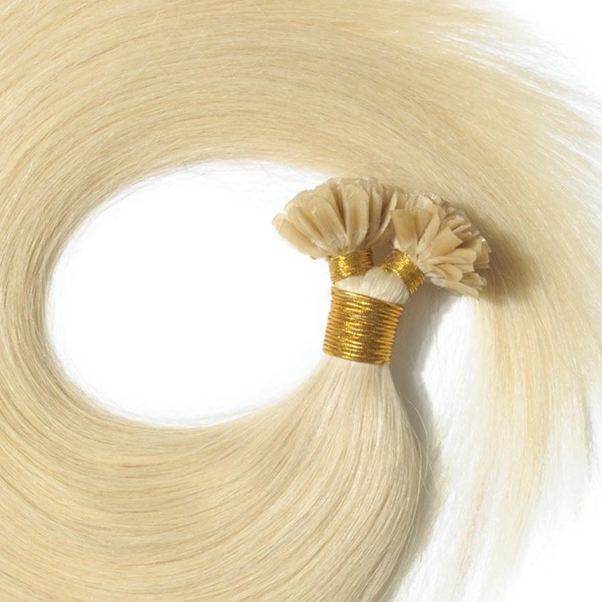 #1B Black Treacle Pre-bonded Hair Extensions - Image 3