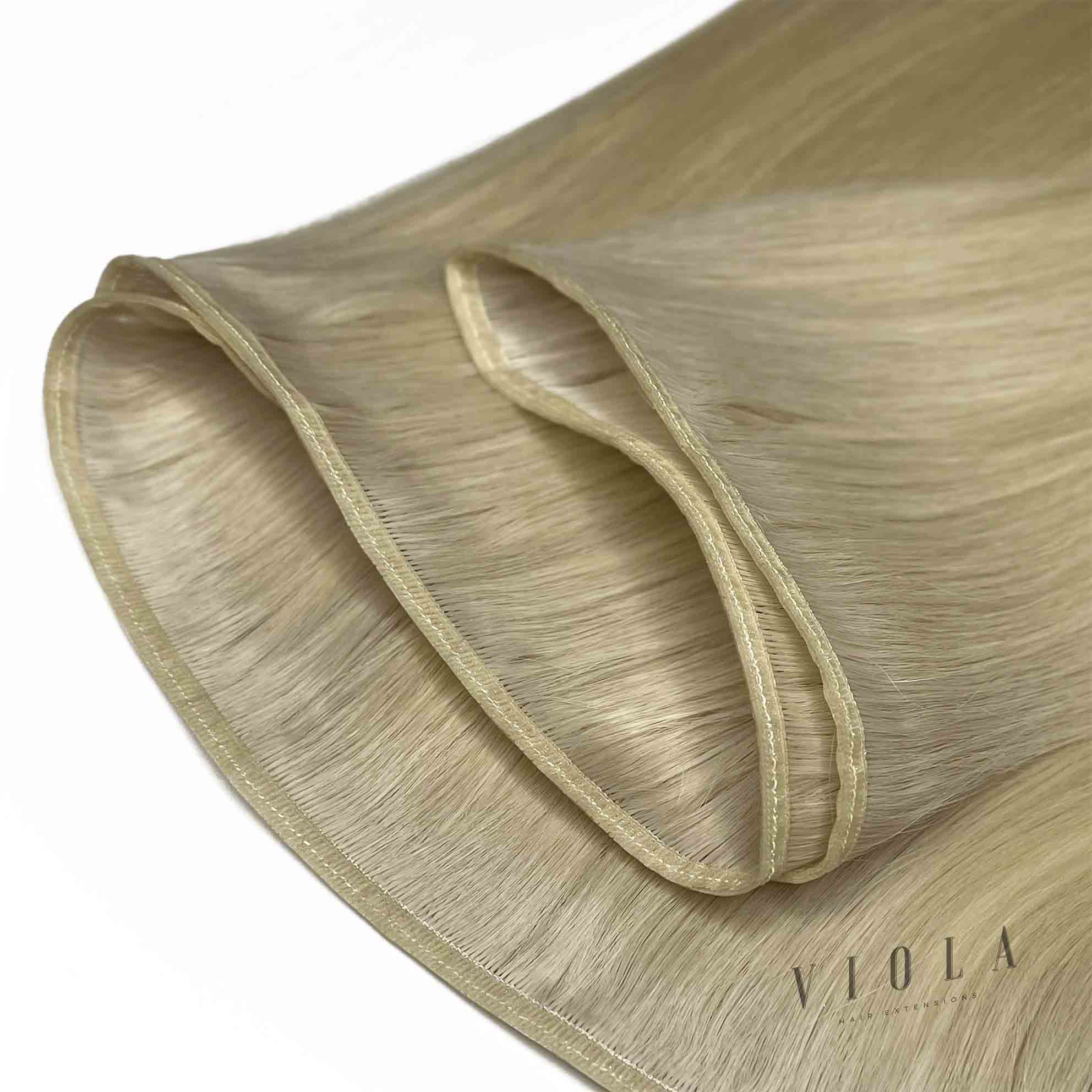 #60B Pearl Glow Flat Weave Hair Extensions - Image 2