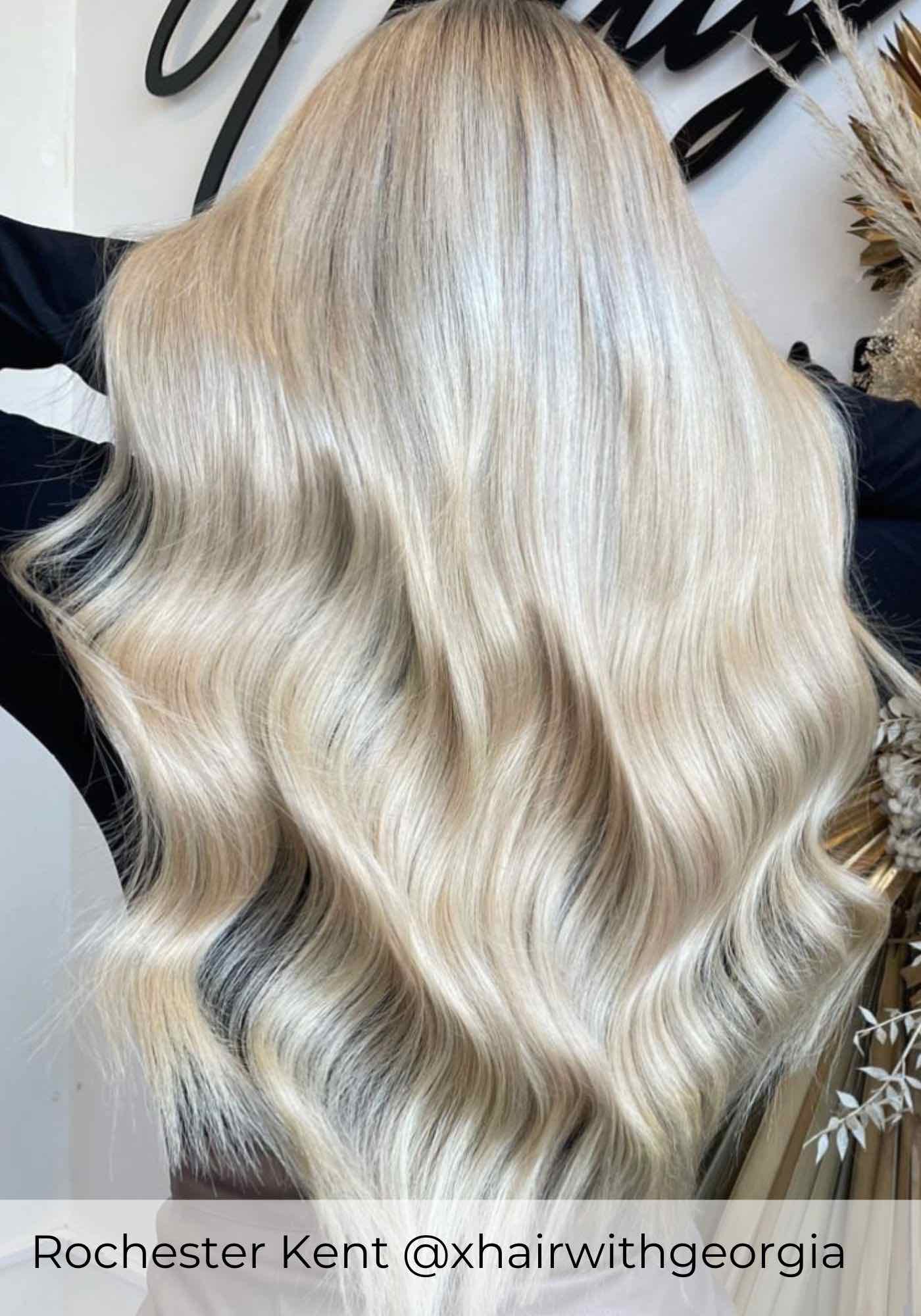 #60B Pearl Glow Tape In Hair Extensions - Image 2