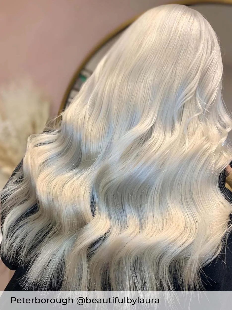 #60B Pearl Glow Pre-bonded Hair Extensions - Image 2