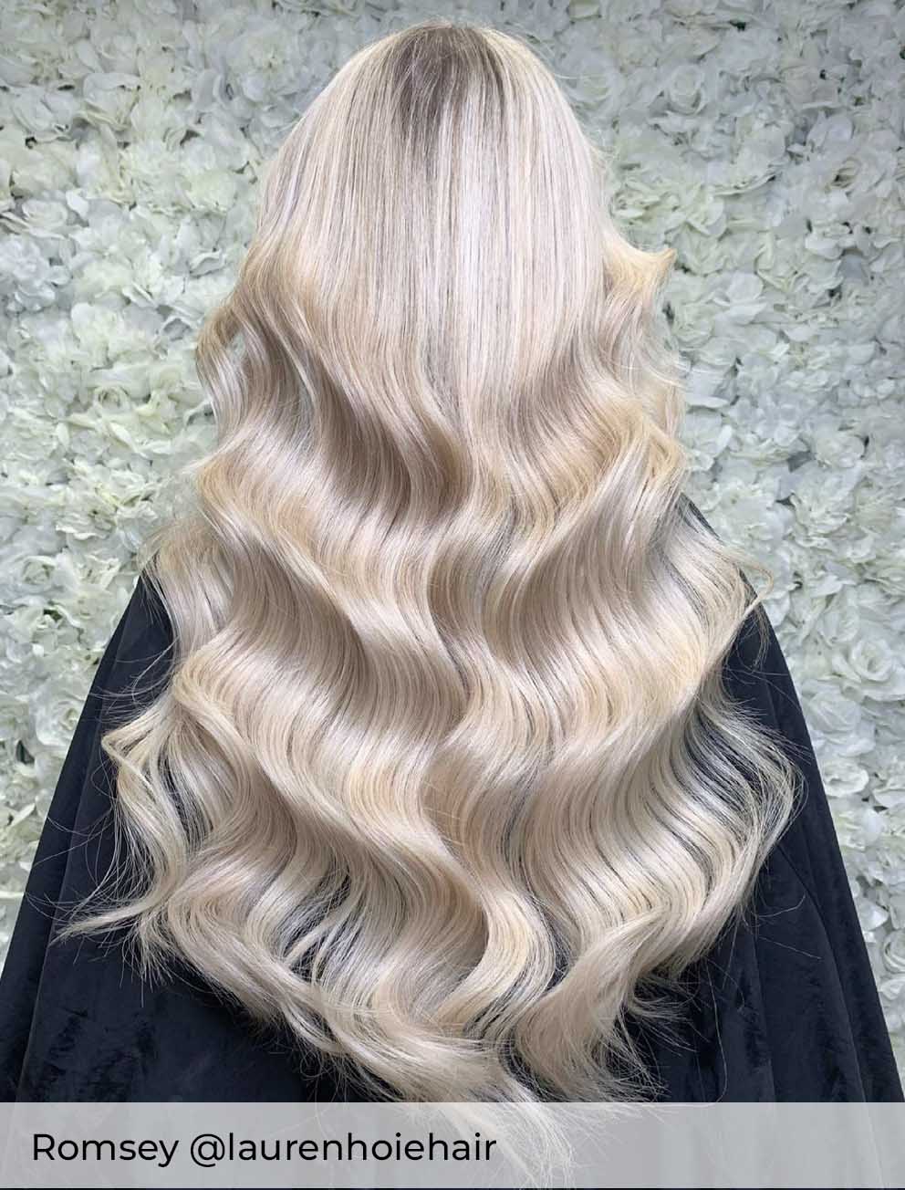 #60B Pearl Glow Tape Weft Hair Extensions - Image 2