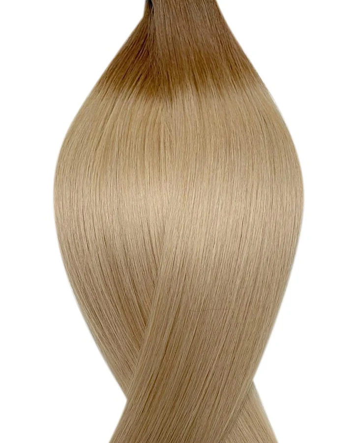 #T8/16 Irish Coffee Micro Ring Hair Extensions