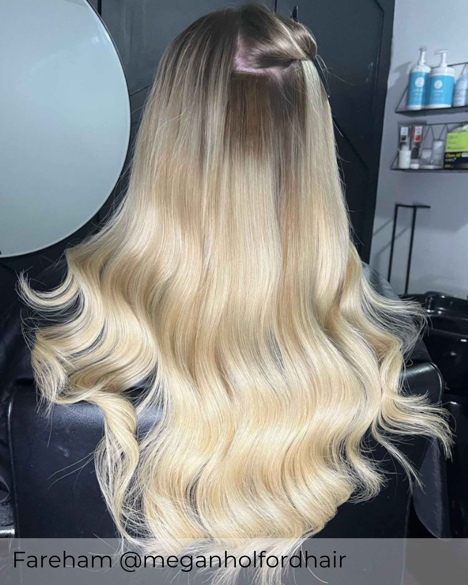 #T8/16 Irish Coffee Micro Ring Hair Extensions - Image 2