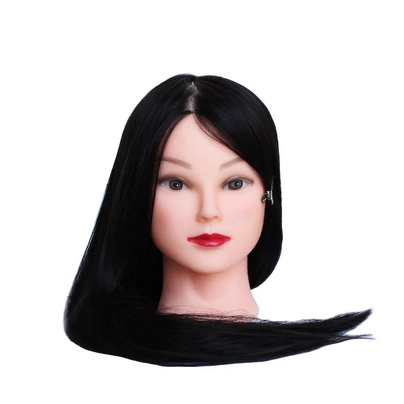 Synthetic Hair Training Head